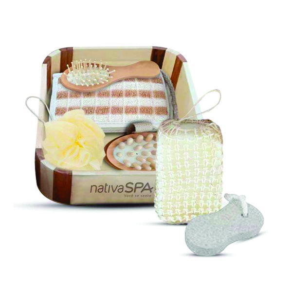 Kit Banho Spa 06 Peças Personalizado