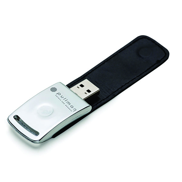 Pen Drive Couro Sintético