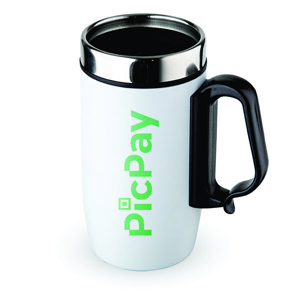 Caneca Inox Parede Dupla Personalizada