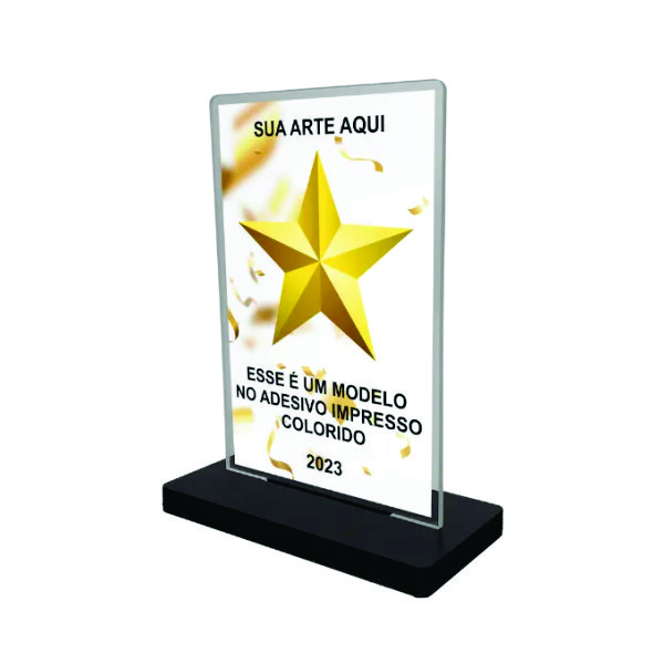 Troféu de Acrílico para Brinde