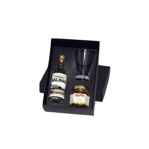 4 Kit Cachaça vai Brasil Personalizado