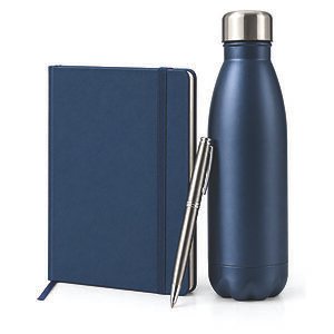 Kit Fim de Ano Executivo com Caderno e Garrafa